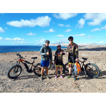 Advanced Electric Fat Bike Tour in Corralejo